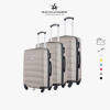 David Jones 3 Piece Luggage Set with Spinner Wheels