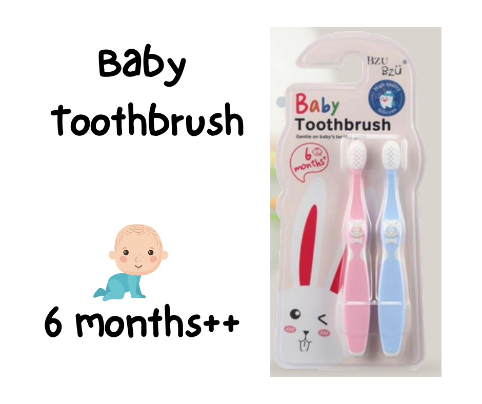 BZU-BZU BABY TOOTHBRUSH 2IN1 Lazada