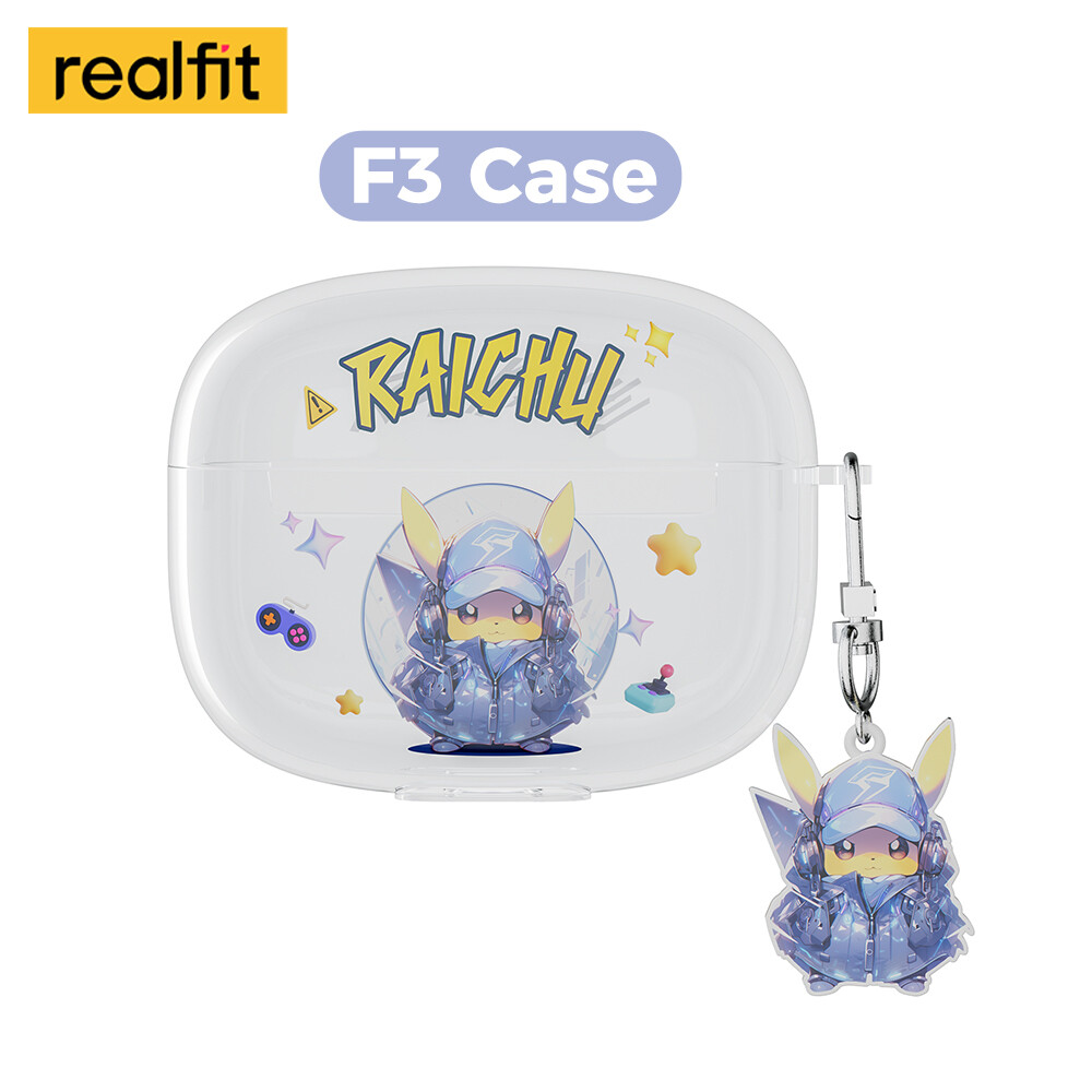 Realfit F3 transparent protective case with cartoon pattern ราคา 69 บาท*ส่งฟรี