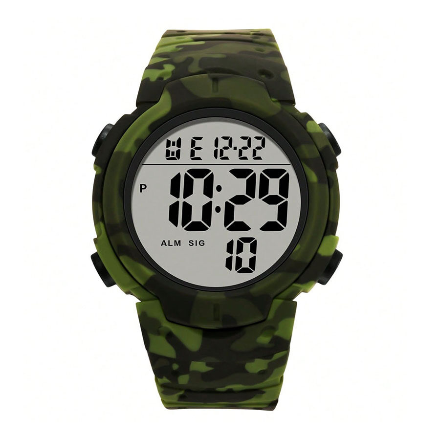 SYNOKE Men s Luxury 50M Waterproof Digital Military Watch Luminous