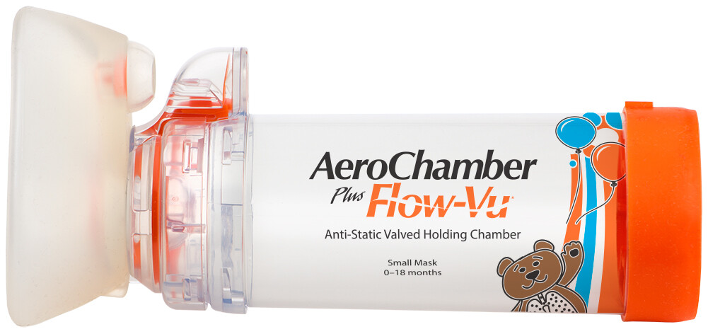 AEROCHAMBER PLUS* FLOW-VU* Chamber Small Mask (0-18 months) Harga 124 Ringgit*Penghantaran Percuma