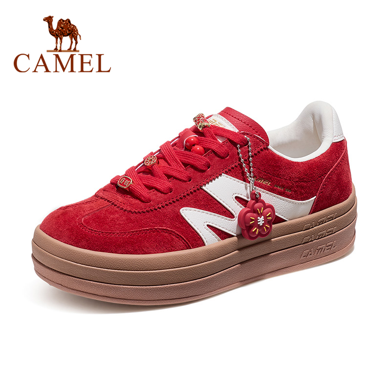 【Shanhai 2.0】Cameljeans Women's German Army Trainer Sneakers Spring Retro Thick-soled Platform Shoes ราคา 2,031 บาท*ส่งฟรี