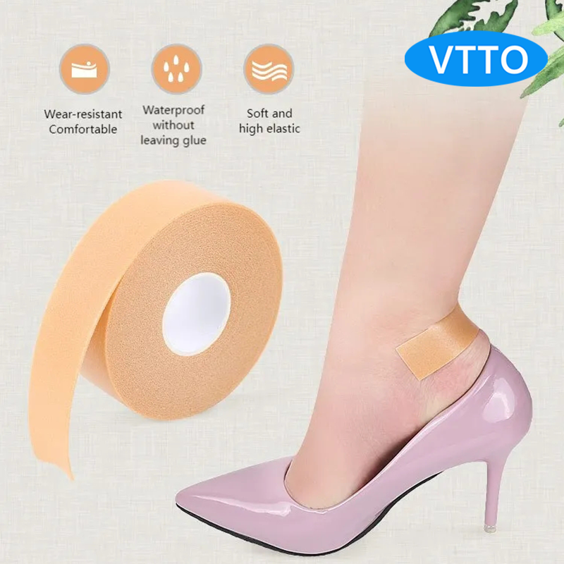 Vtto miếng đệm gót chân gel silicon 5m miếng đệm bảo vệ gót chân chăm sóc bàn chân cho nữ miếng dán lót miếng dán miếng đệm bảo vệ gót chân hữu ích