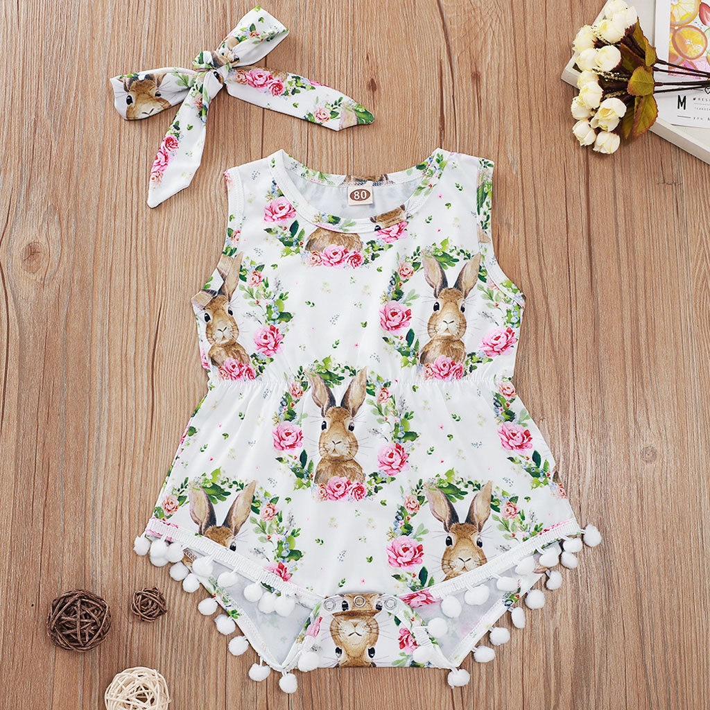 easter bunny romper