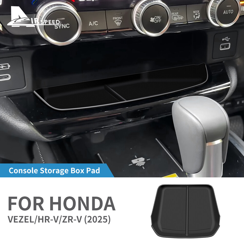 For Honda HR-V 2025 Center Console Storage Organized Case Silicone Anti-slip Mat Interior Accessories ราคา 335 บาท*ส่งฟรี