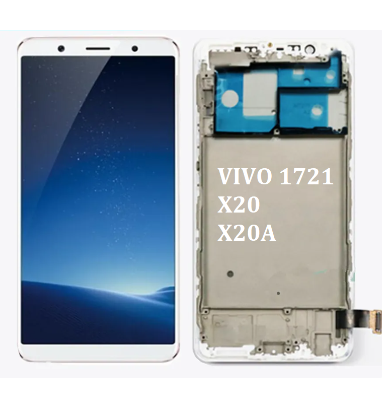 Lcd với khung cho vivo x20 x20a 1721 màn hình lcd với bezel màn hình cảm ứng