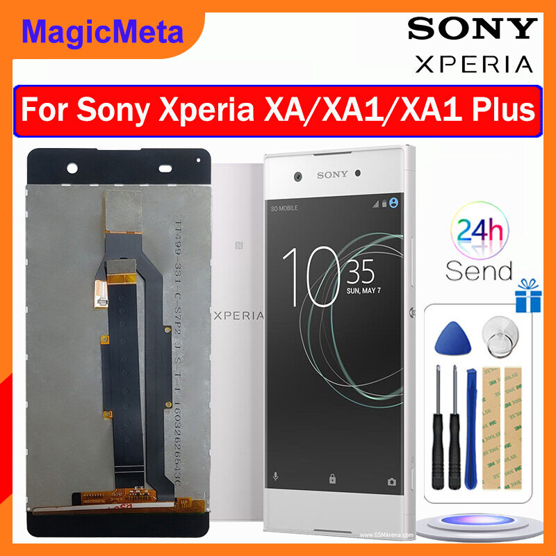 Magicmeta màn hình lcd ips chính hãng cho sony xperia xa/xa1/xa1 plus màn hình lcd màn hình cảm ứng bộ số hóa màn hình thay thế cho sony xperia xa xa1 xa1 plus