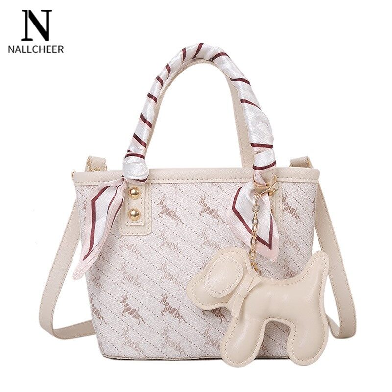 Nallcheer⚡miễn phí vận chuyển⚡túi đeo chéo nữ túi xách retro thời trang da pu