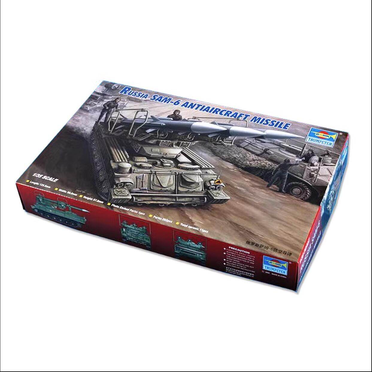Trumpeter 00361 1/35 tên lửa phòng không sam-6 của nga bộ mô hình bộ đồ chơi xây dựng
