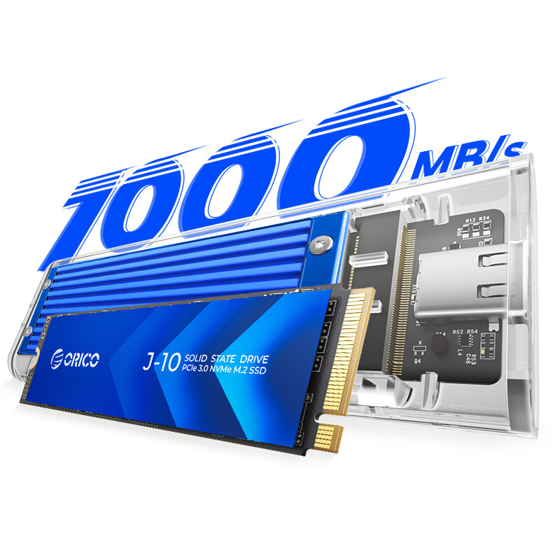 ORICO 3100 MB/giây PCIe 3.0 m. 2 NVMe SSD Gen3 x4 Nội Bộ ổ cứng lưu trữ thể rắn 512GB/1TB /2TB /4TB