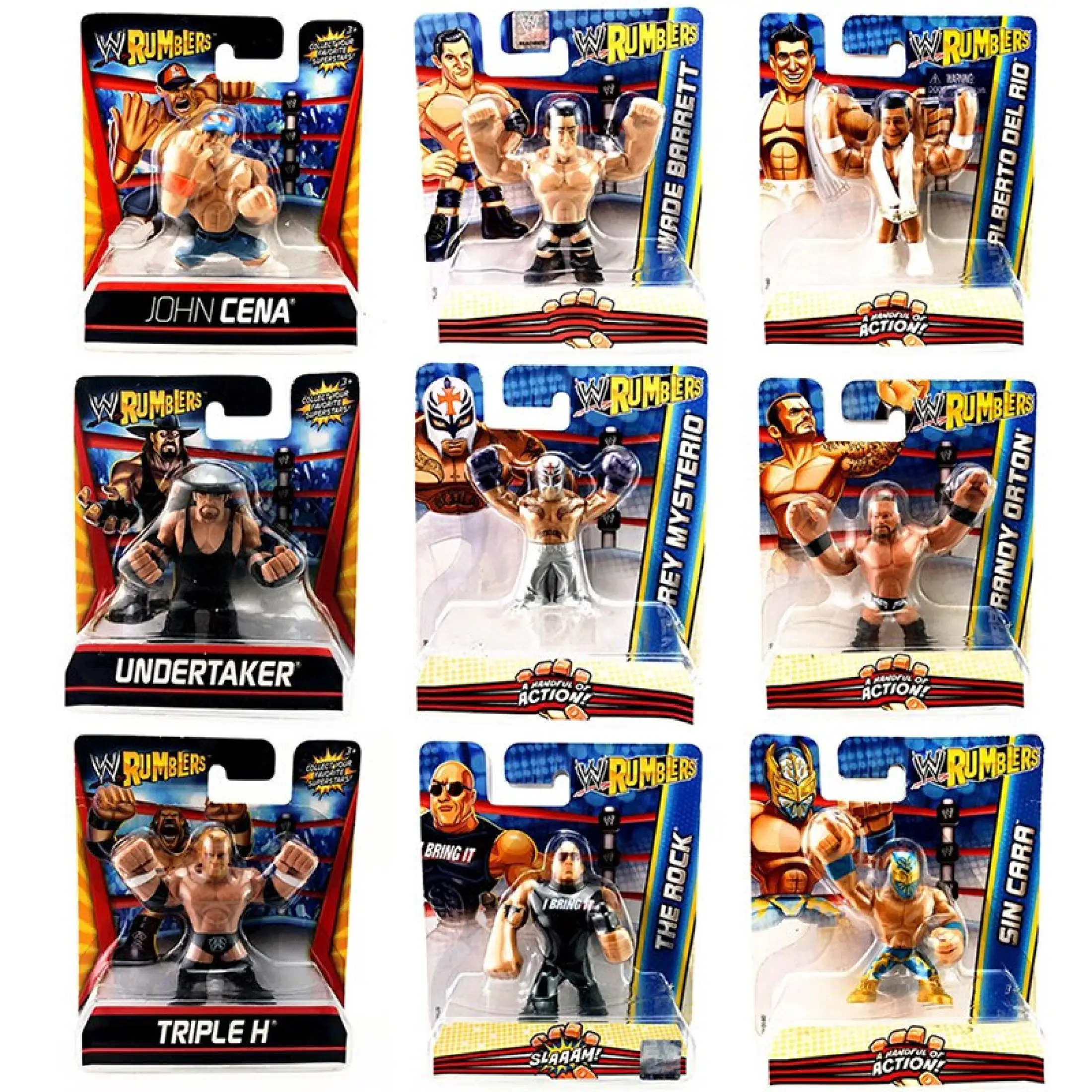 Original น กมวยปล ำ5ซม ต กตาขย บแขนขาได Sheamus Randy Orton John Cena ต กตาของเล นแต ละข อบกพร องเล กๆน อยๆ Lazada Co Th