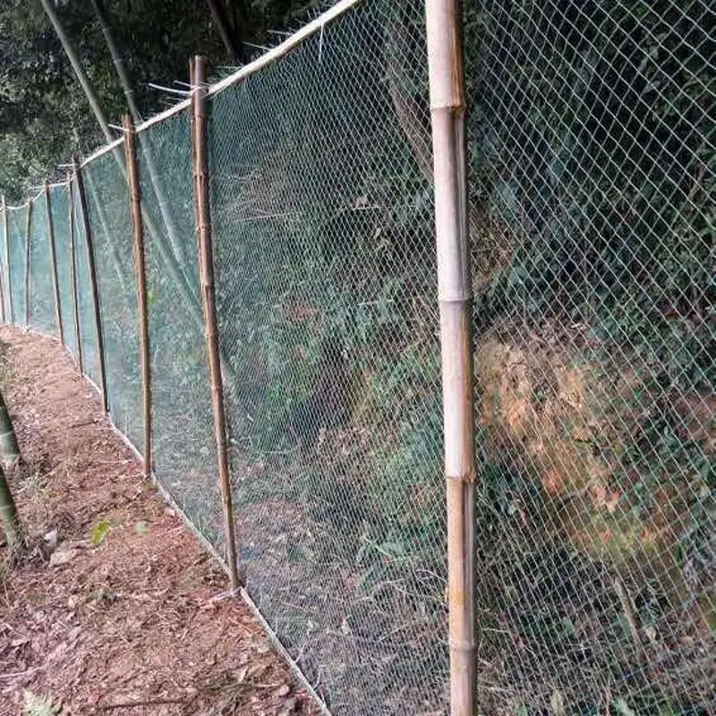 deer netting dog fence