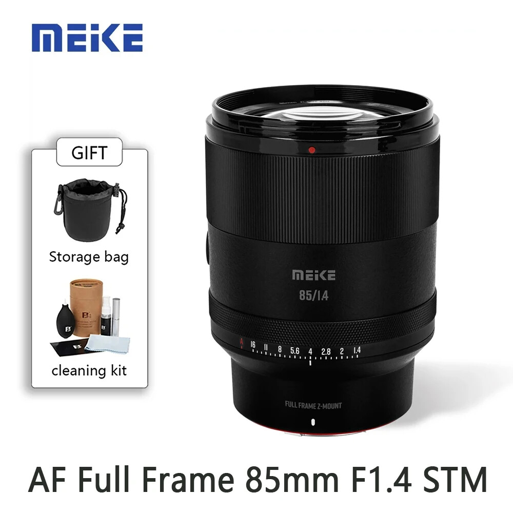 Meike Full Frame 85mm F1.4 Auto Focus Large Aperture Portrait Lens (STM Motor) For Sony E /Nikon Z /L-mount ราคา 24,302 บาท*ส่งฟรี