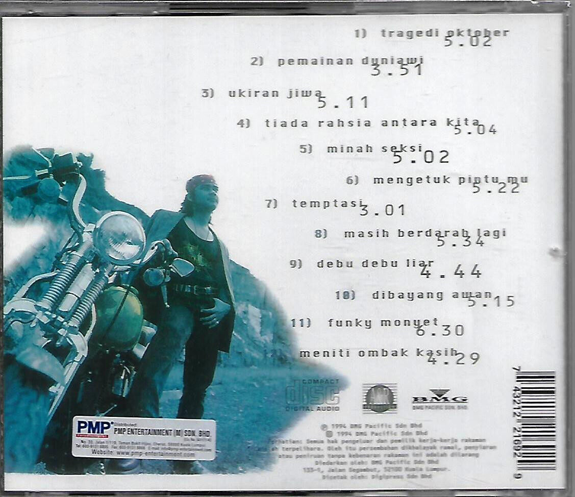 Awie Wings Awie Solo Studio Album Cd Lagu Rock Melayu Original New And Sealed Lazada