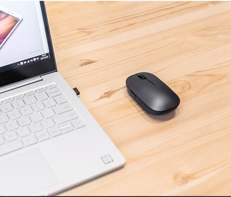 Original Xiaomi Mi Wireless Mouse Portable Mice Remote Wireless Optical Bluetooth 4.0 RF 2.4GHz Dual Mode Mini Mouse For Windows (9)