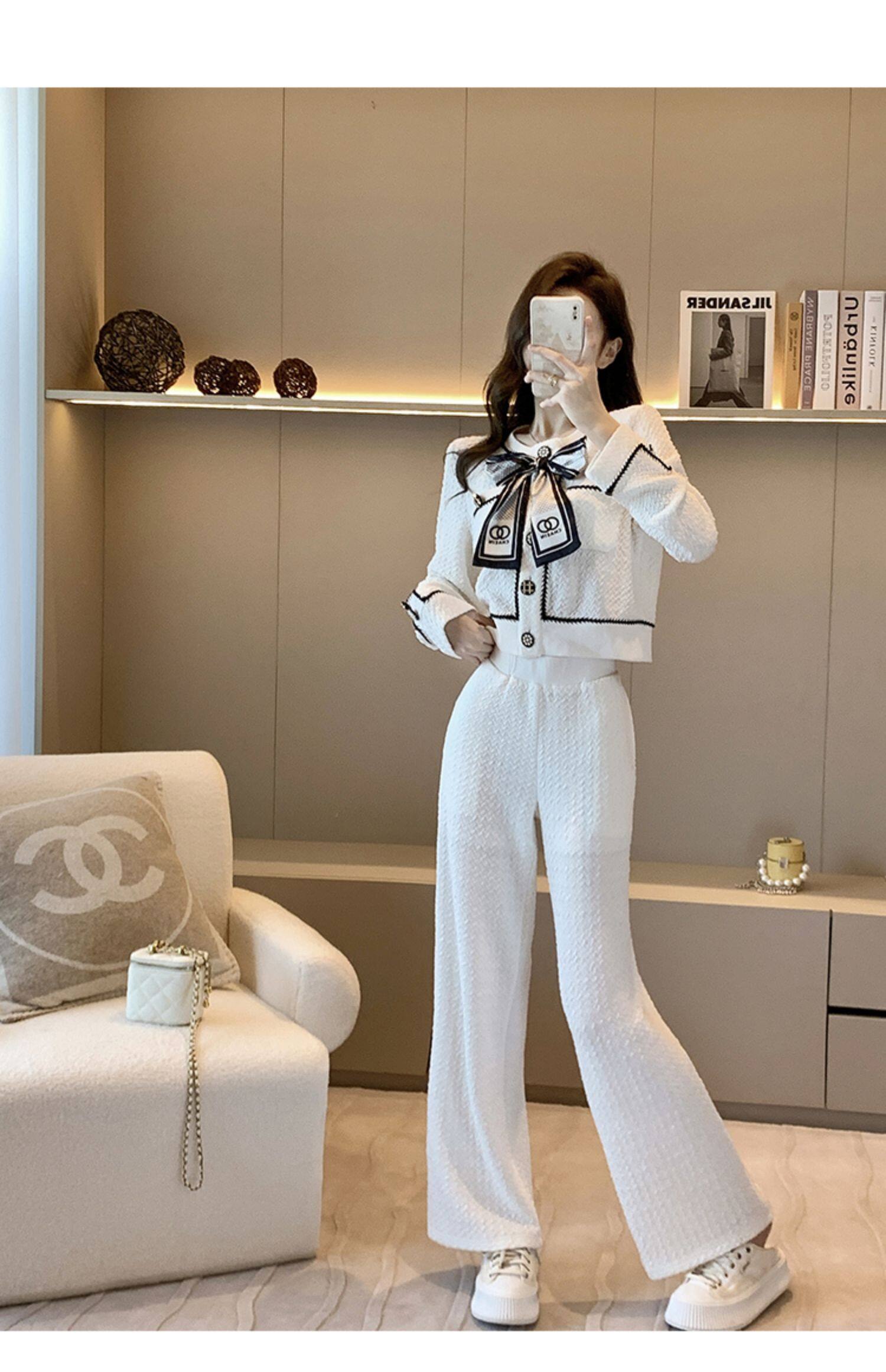 chanel pants set