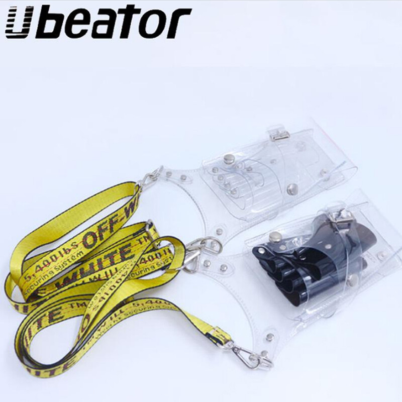 Chuyên Nghiệp Tóc Đa Năng Kéo Túi Kẹp Túi Làm Tóc Cắt Tóc Kéo Bao Da Túi Đựng Kèm Thắt Lưng Dây Đeo Vai Nâu