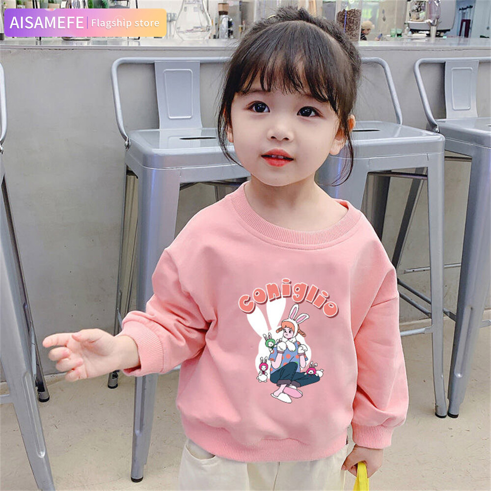 AISAMEFE 2022 New Spring And Autumn Children Men Women Pullover Korean Small And Medium Long-Sleeved Tide Clothing Top Sweater ราคา 169 บาท*ส่งฟรี