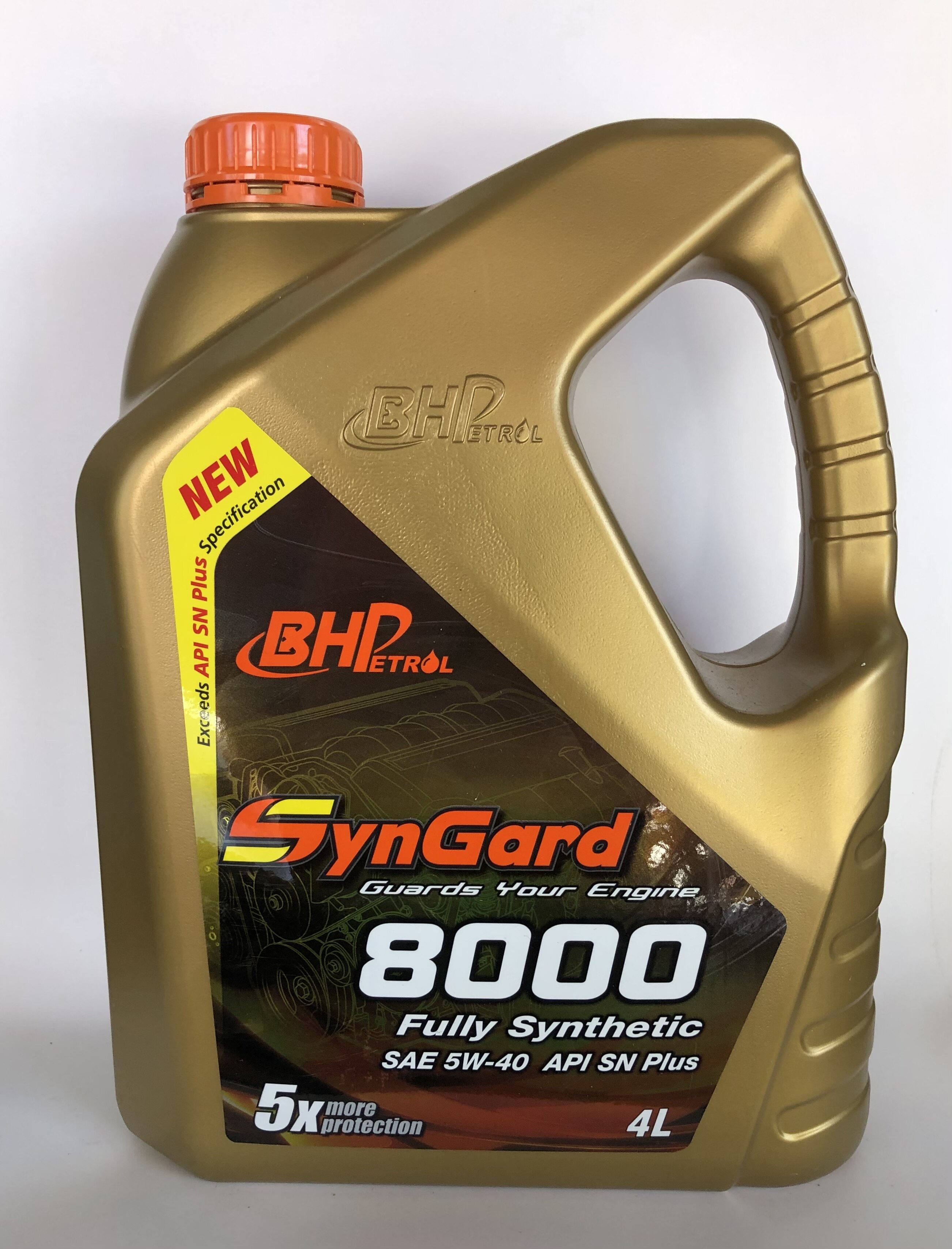 4 Liter Bhp 10w40 Semi Synthetic Engine Oil Syngard 6000 Api Sn Cf 4l Mystery Free Gift Lazada