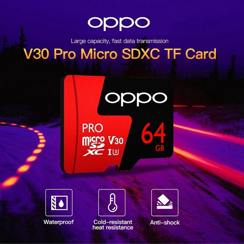 ♥Thanh Toán Khi Nhận Hàng + Hàng Có Sẵn Thẻ Nhớ OPPO Pro Chính Hãng 100% Thẻ Micro SD Thẻ TF SDHC / SDXC U3 V30 1TB 512GB 256GB 128GB