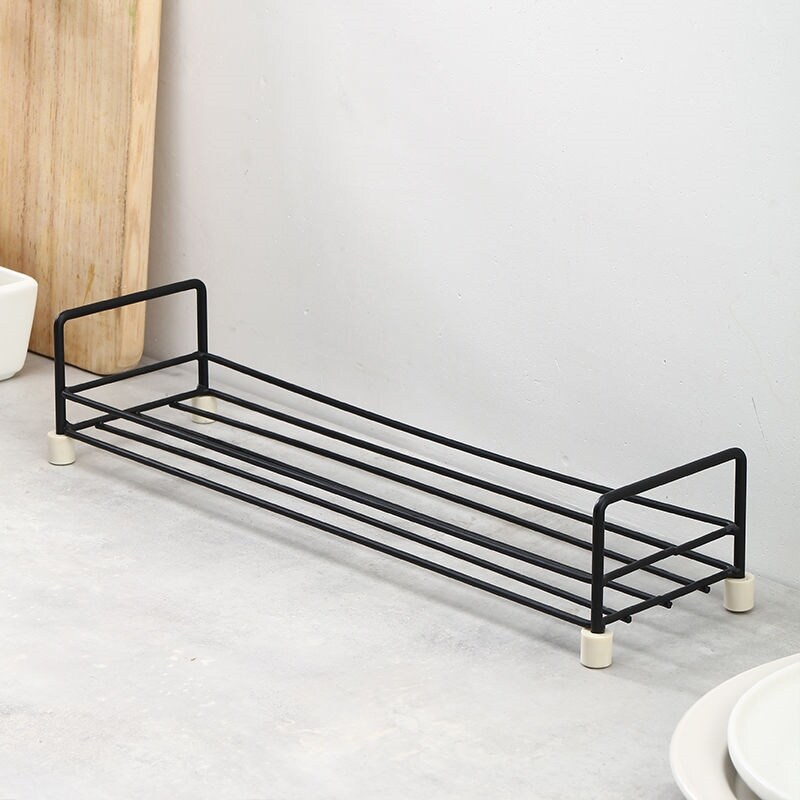 Gambar Kitchen rack floor oil pot seasoning rack storage rack multi layer storage storage rack kitchen supplies home Daquan