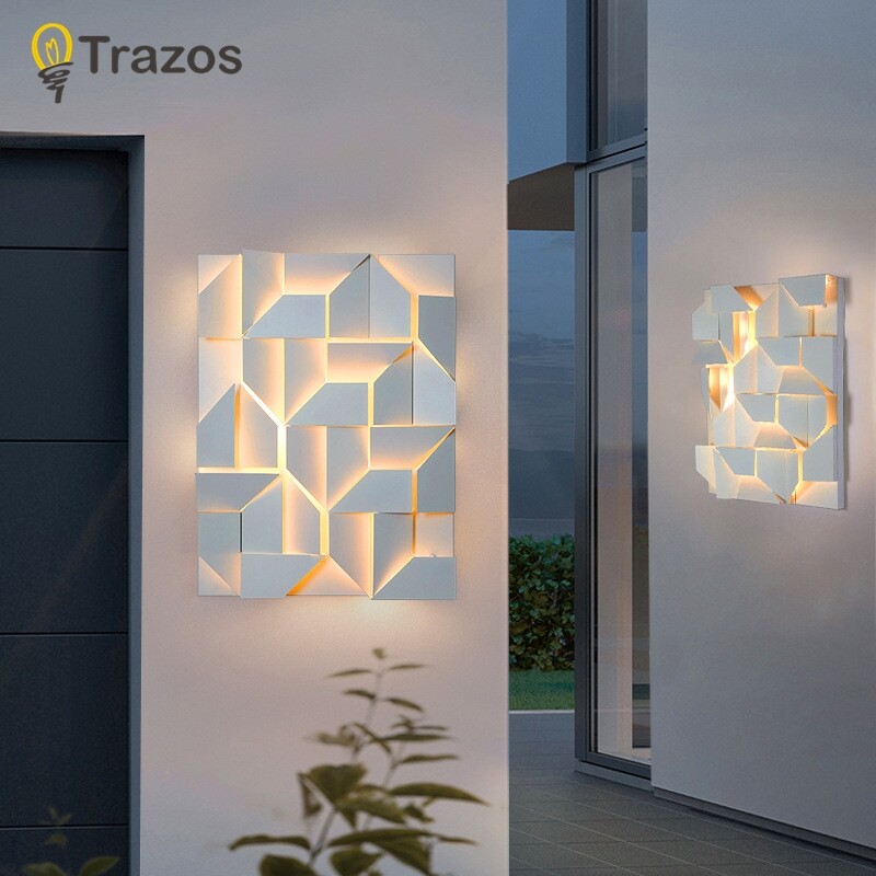 TRAZOS Italy Designer Nemo Shadows Wall Lamp Background Aisle Bedroom Living Room Restaurant 3D Model Indoor LED Decoor Sconce Lighting ราคา 6,598 บาท*ส่งฟรี
