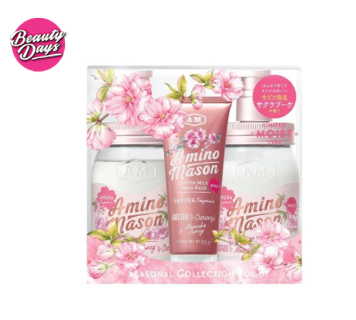 Gambar Amino Mason Sakura 3 in 1 Collection Moist Set