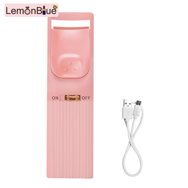 Gambar Heated Eyelash Curler Electric Instant Heated Durable Eyelash Eyes Makeup Tools for Girls Electric Instant Heated Durable Eyelash Eyes Makeup Tools Heated Eyelash Curler