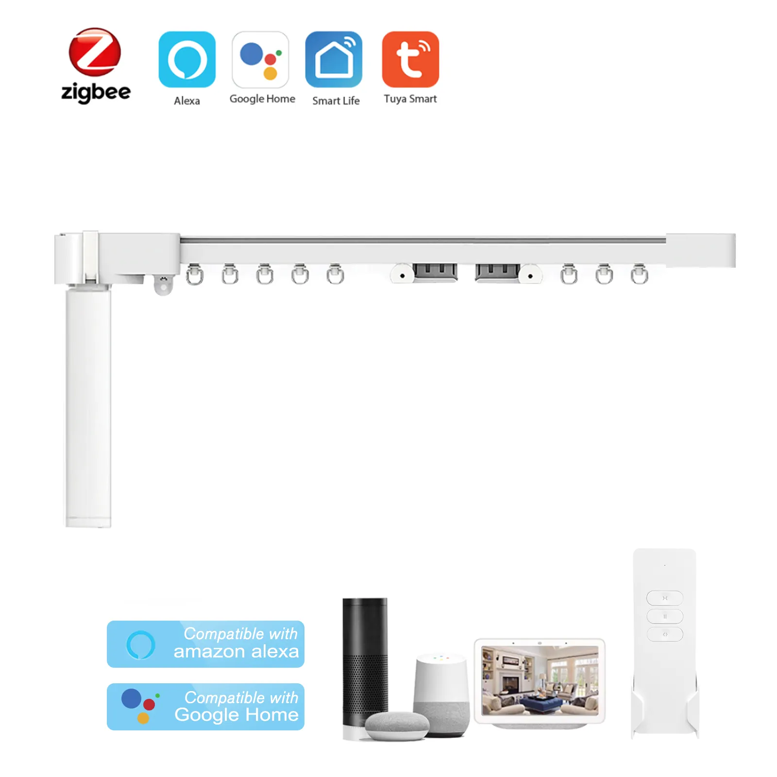 blind motor google home