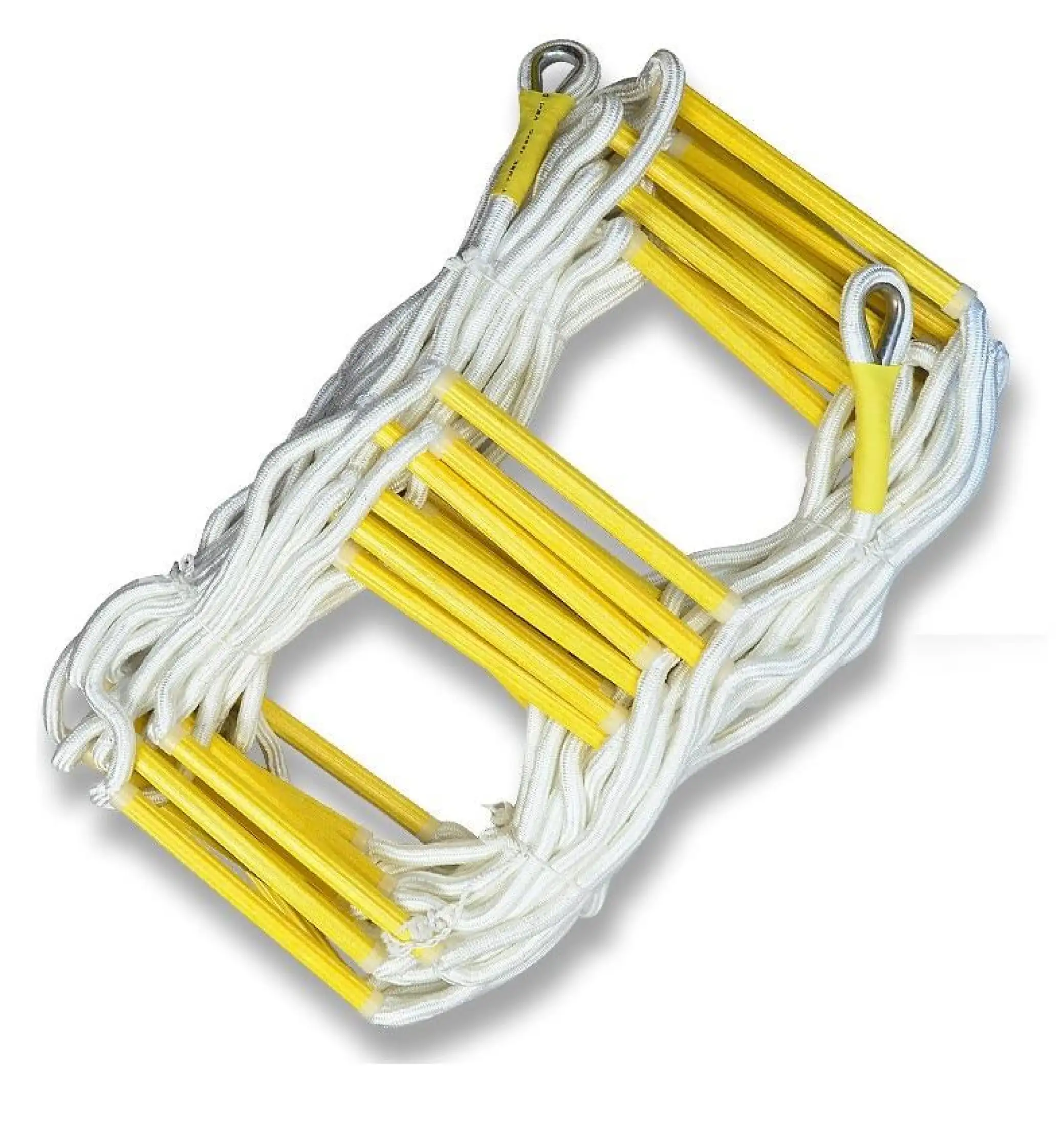 soft safety ladder for children and adults Emergency escape ladder escape rope ladder with hook carabiner escape from window and balcony
