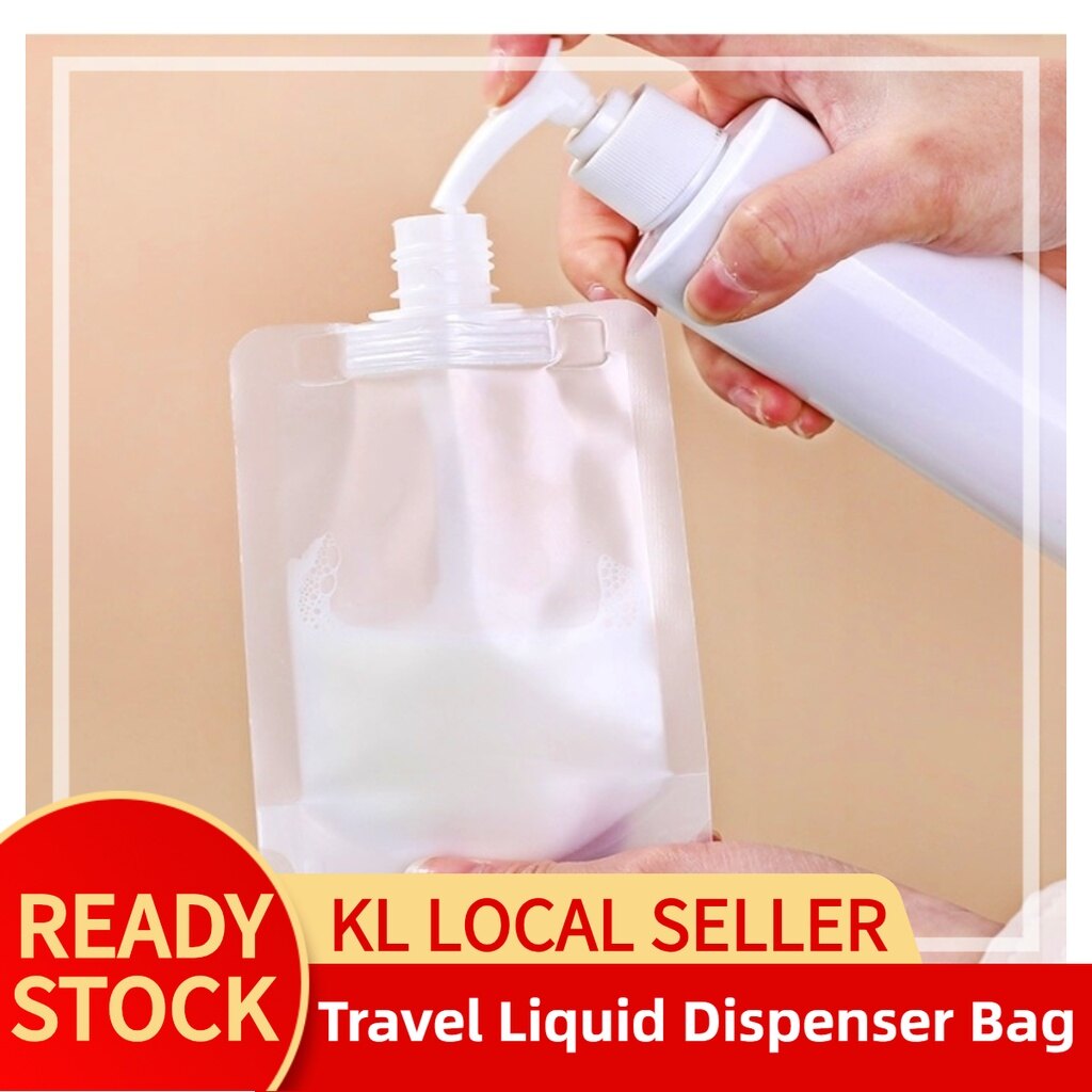 Gambar 30ml 100ml Transparent Portable Travel Plastic Bottle Leakproof Waterproof Small Liquid Dispenser ?????????????