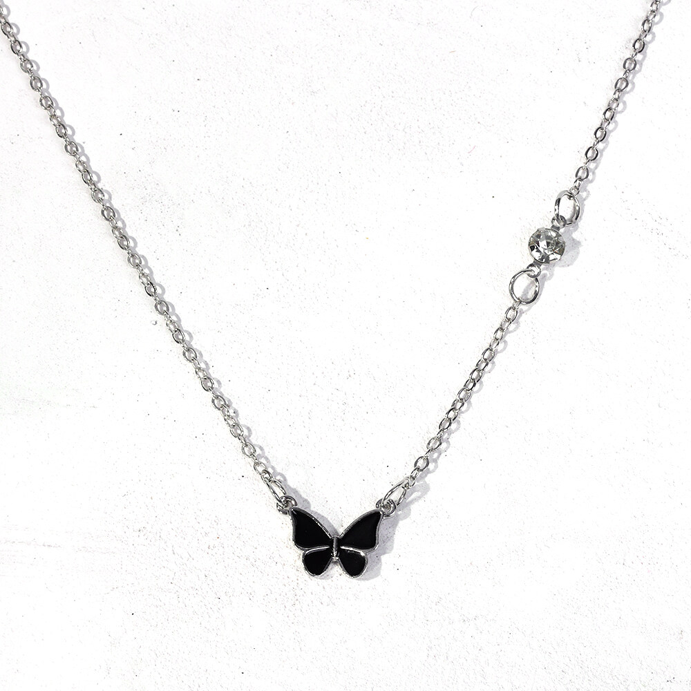 Black on sale butterfly choker