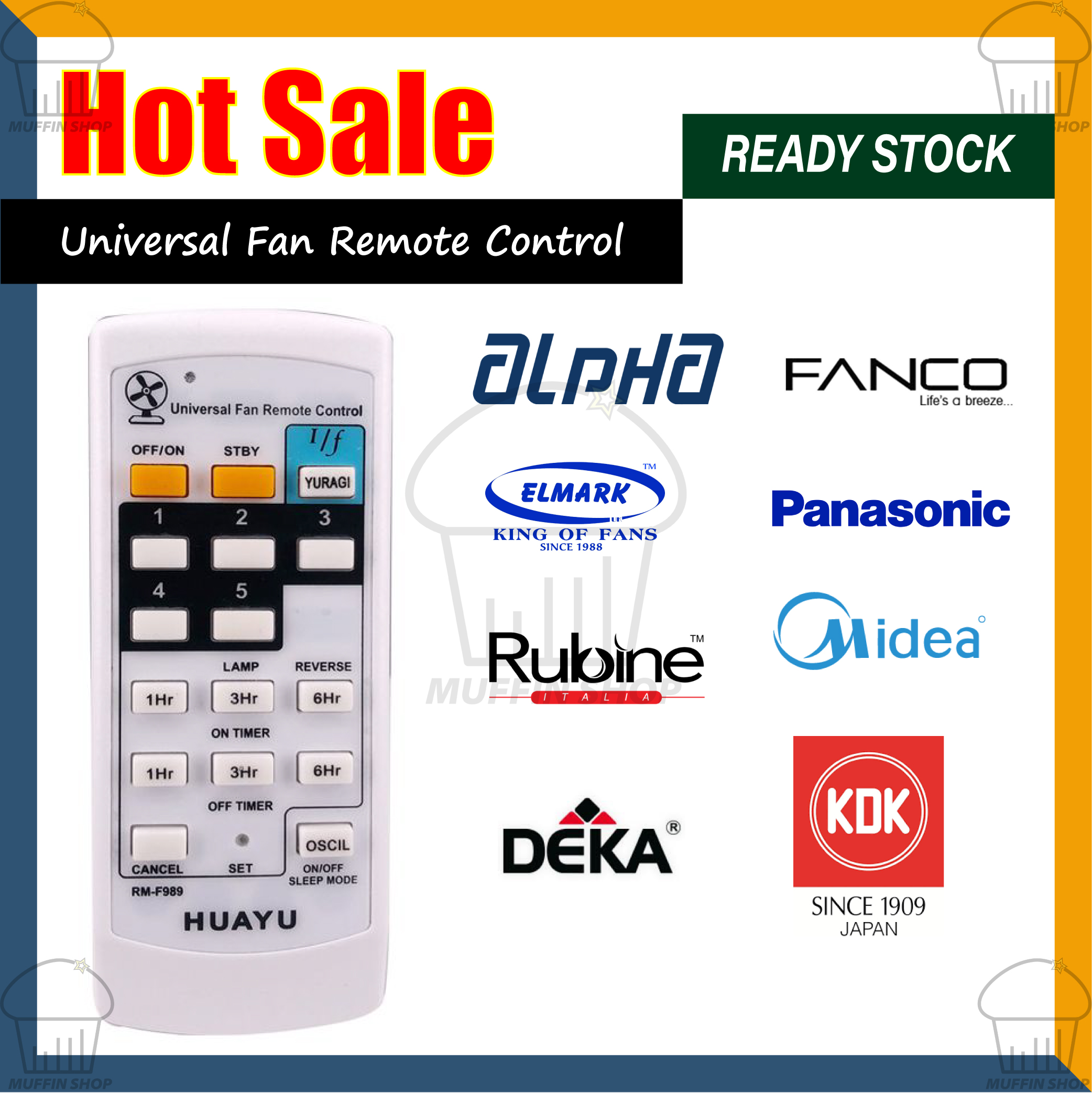 Universal Fan Remote Control Ceiling 