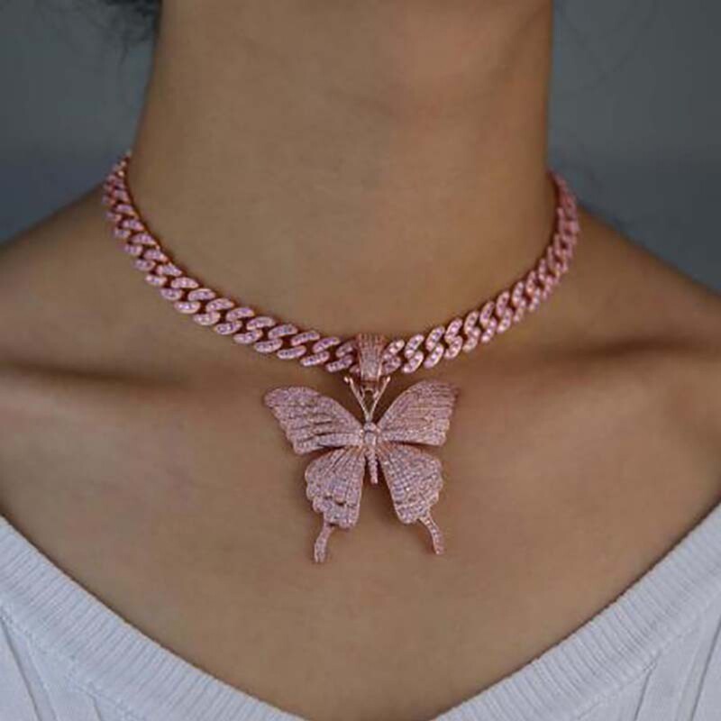 bp jewelry butterfly necklace