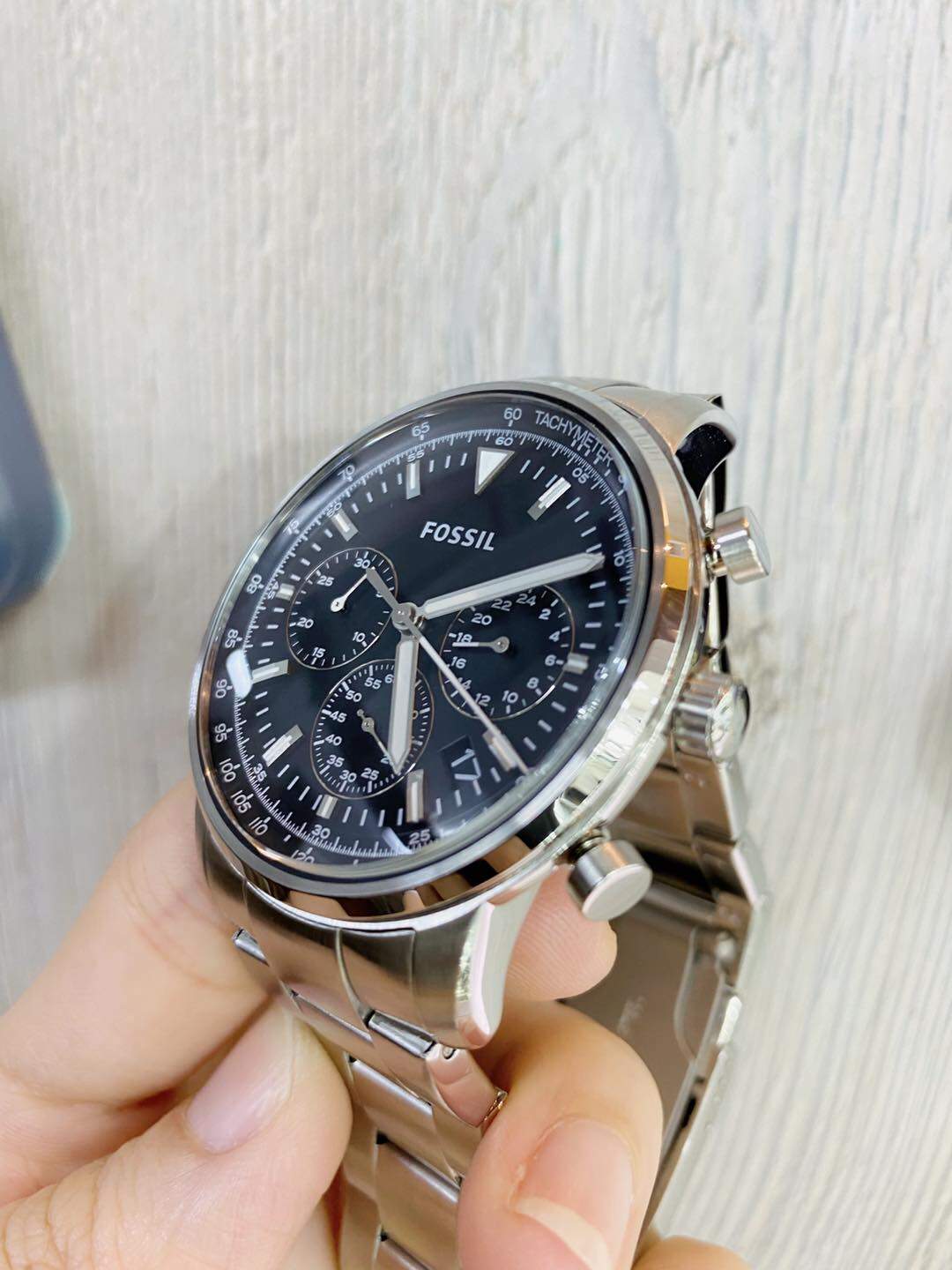 Fossil FS5412 Goodwin Chronograph Black 