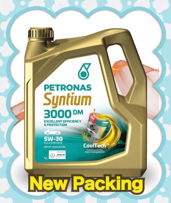 PETRONAS Syntium 3000 DM 5W30 Fully Synthetic Engine Oil 4L