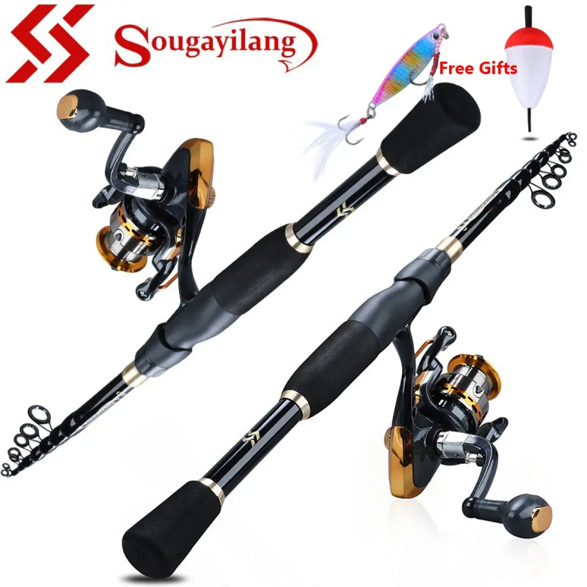 fishing rod and reel