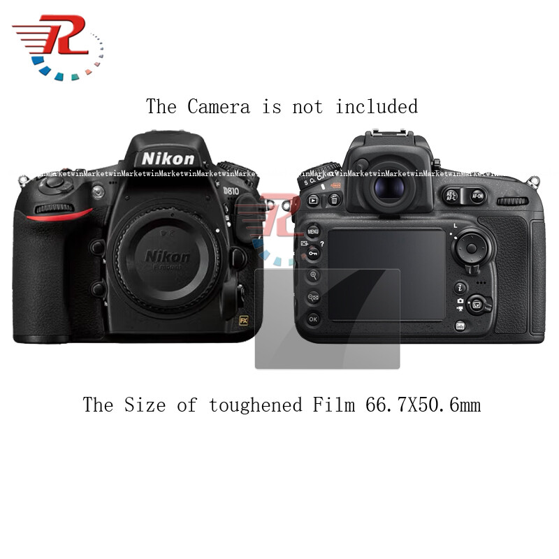 Nikon D810 máy ảnh Miếng dán màn hình kính cường lực cho Nikon D810 Máy ảnh phim tấm dán bảo vệ màn hình màng bảo vệ Độ nét cao