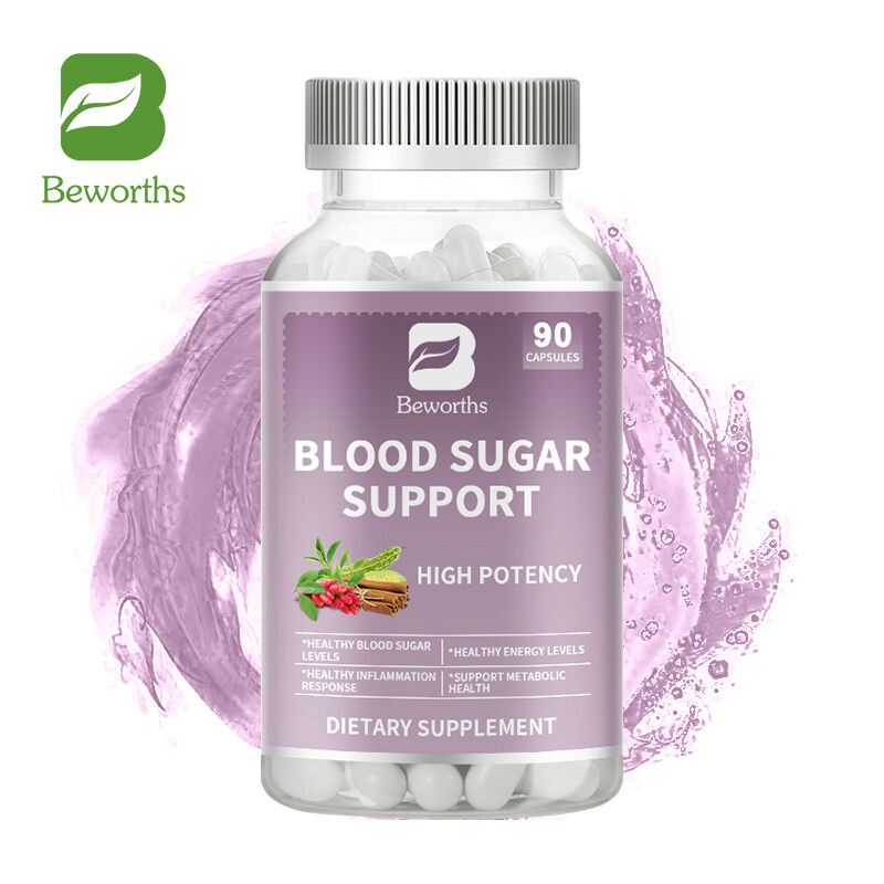 BEWORTHS Bổ sung hỗ trợ đường huyết 800mg để hỗ trợ lượng đường trong máu khỏe mạnh Đã hỗ trợ năng lượng Tăng cường sức khỏe trao đổi chất Hỗ trợ chống oxy hóa