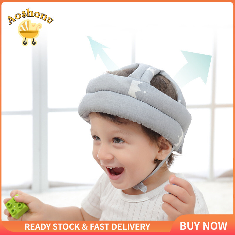 Mũ Đội Đầu Chống Ngã Cho Bé Tập Đi, Trẻ Sơ Sinh Bé An Toàn Mũ Bảo Hiểm Mũ Bảo Vệ Mũ Đệm Đầu Bảo Vệ Khi Đi Bộ Nắp Ca-pô