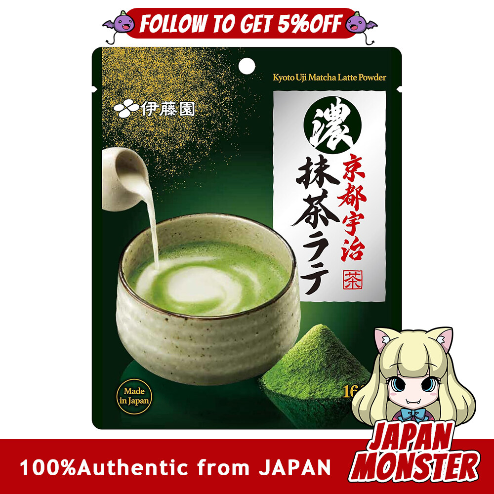Itoen Kyoto Uji Matcha Latte Powder 160g Powder Ziplock Bag Type Japan