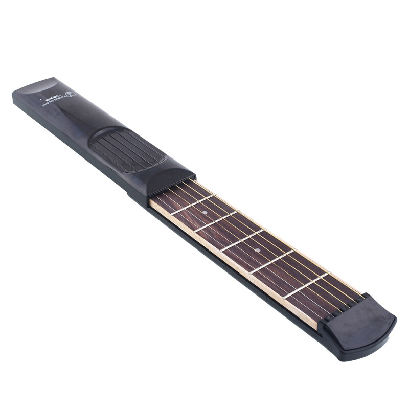OEM Pocket Guitar Practice Gadget 6 Fret W/Bag Pick Allen Key
forBeginner Student Malaysia
