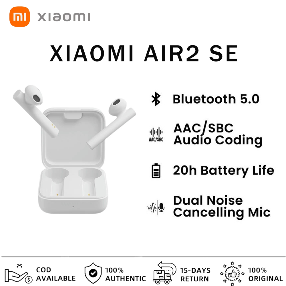 Xiaomi tai nghe air2 se tws bluetooth 5.0 tai nghe không dây cảm ứng thông minh airdots pro 2se tws