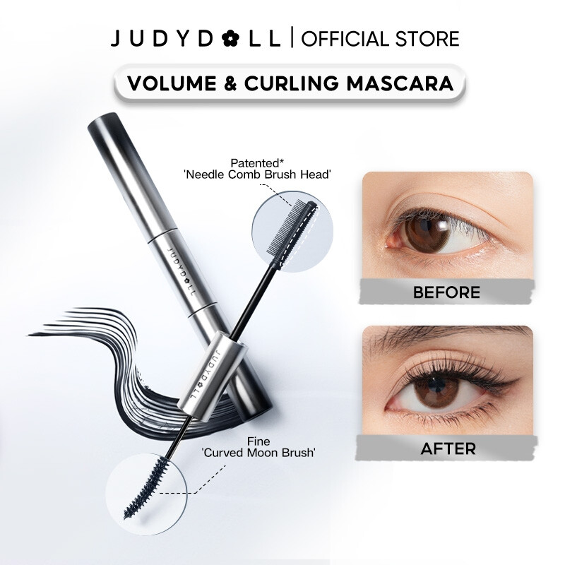 Judydoll khối lượng & Mascara chuốt mi Duo không thấm nước lâu dài không Smudging dung tích lớn Masc