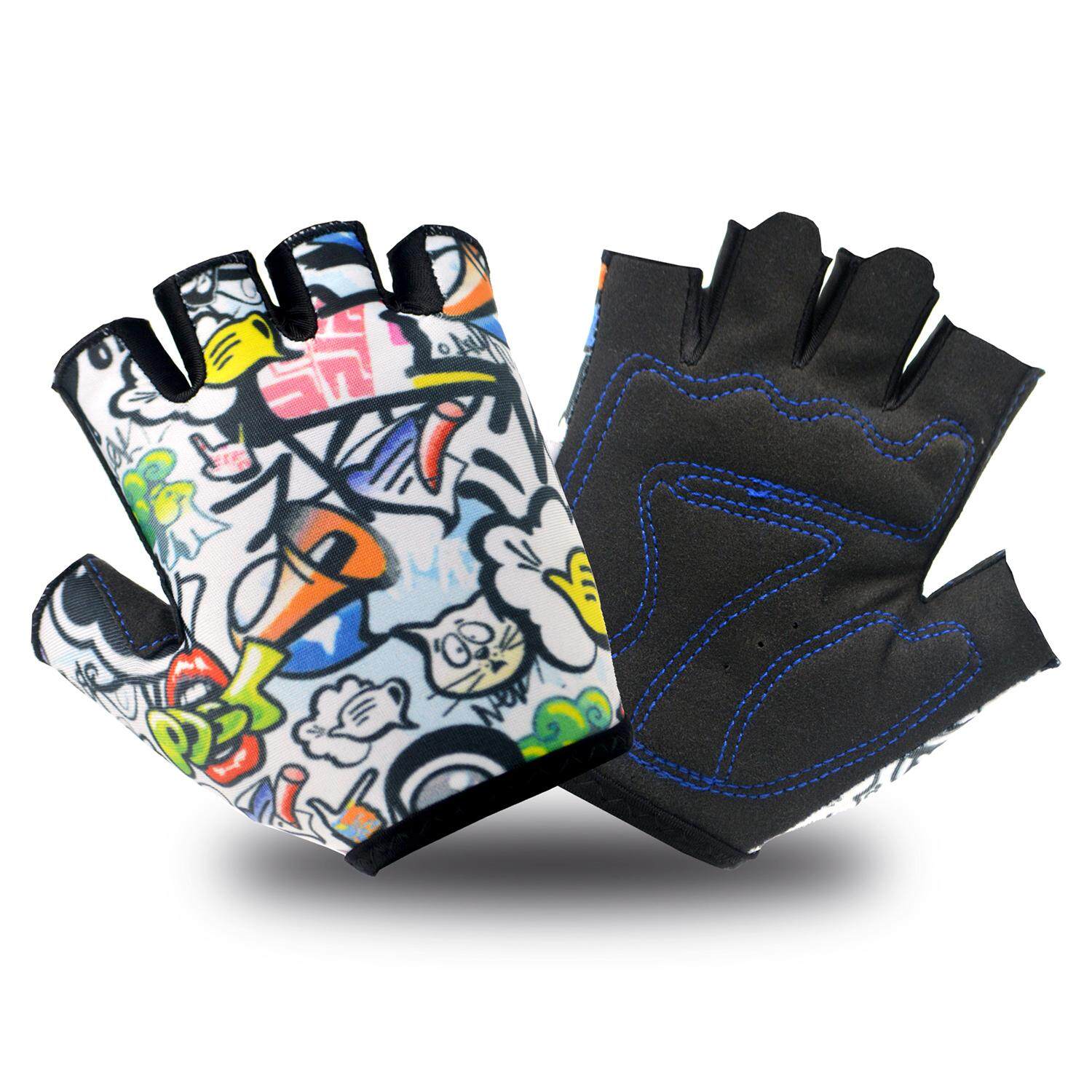 Gloves for Kids Boys Girls Half Finger 