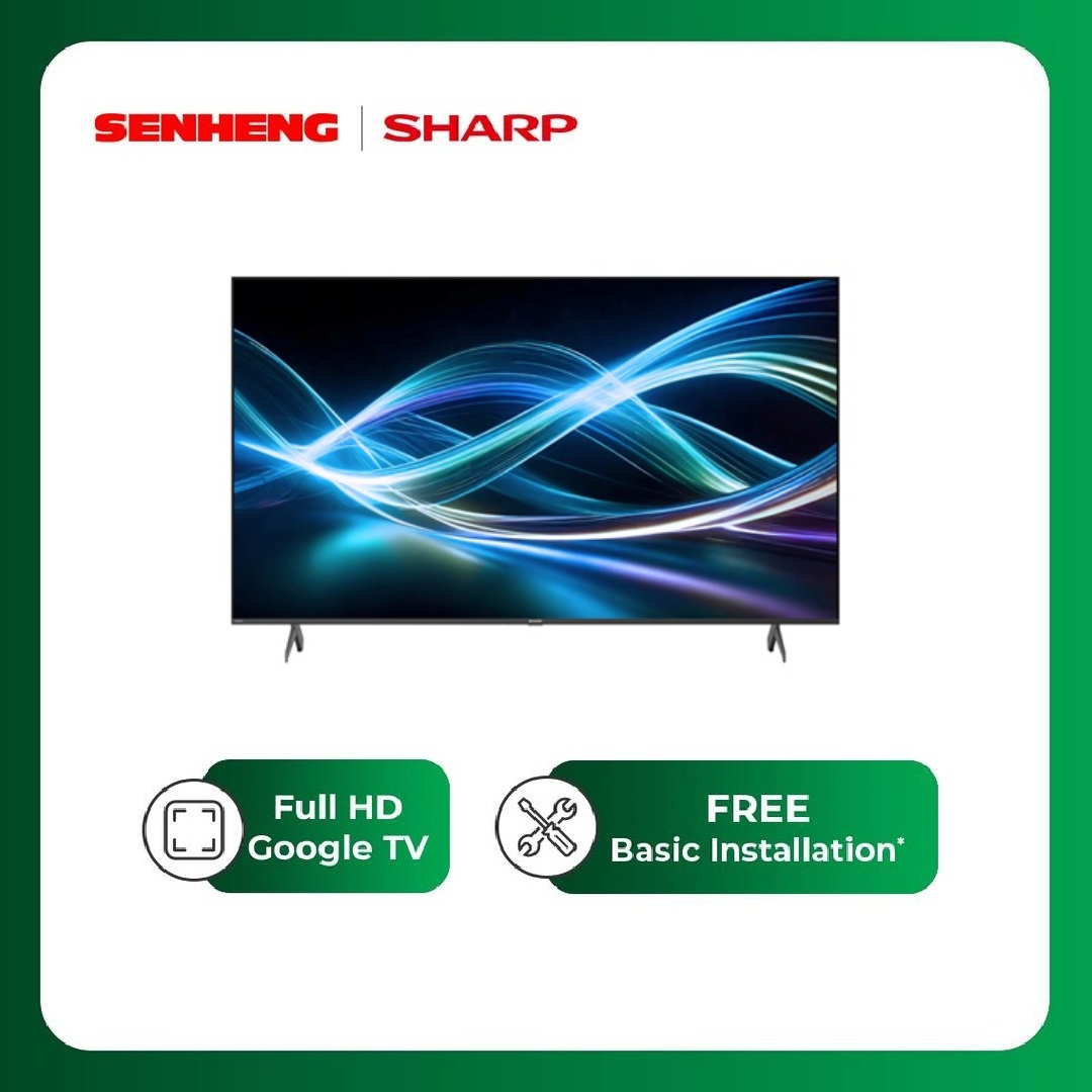 Sharp Premium AQUOS 4K GOOGLE UHD HJ6000X (50"/55"/65"/75")