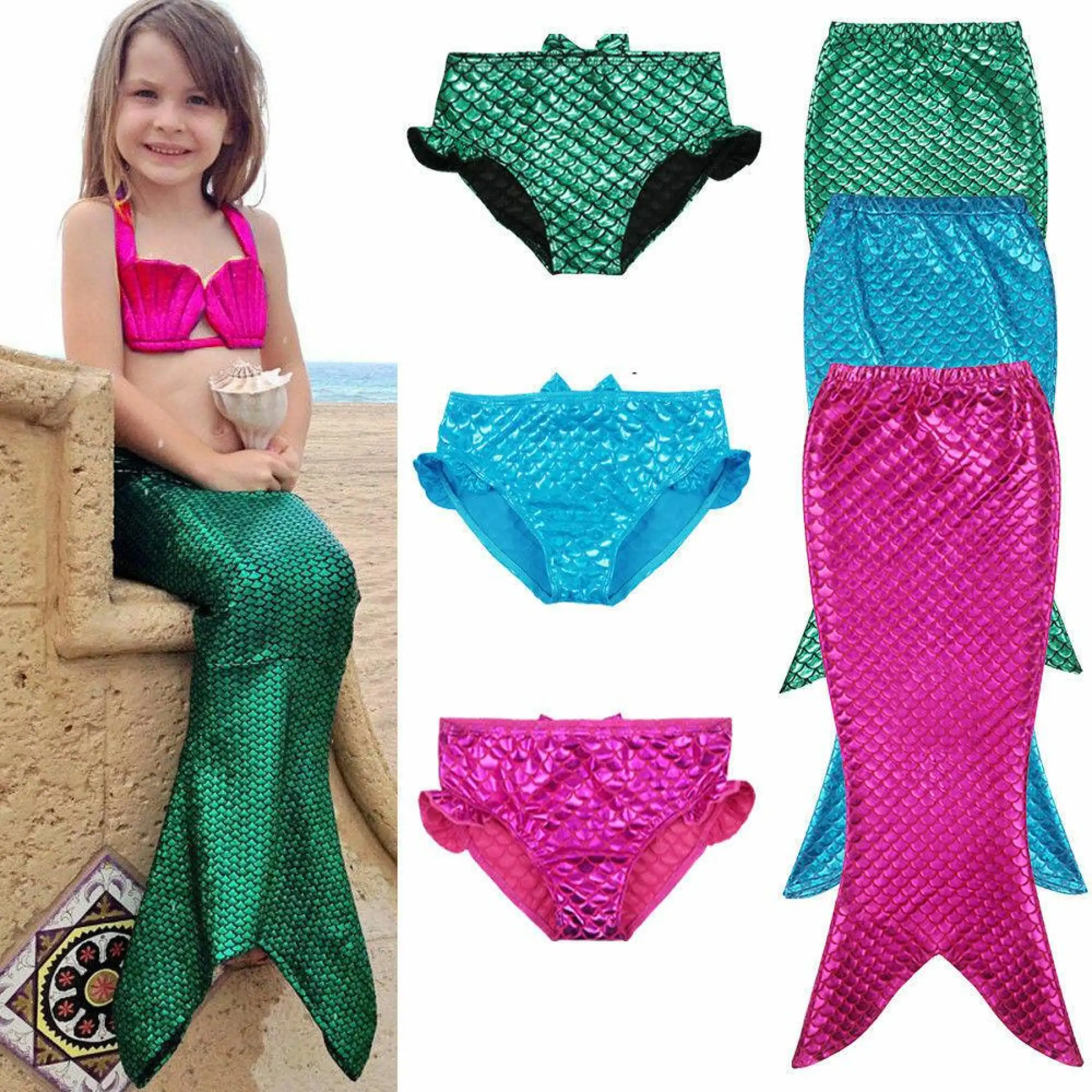 Kids mermaid swimwear Clearance