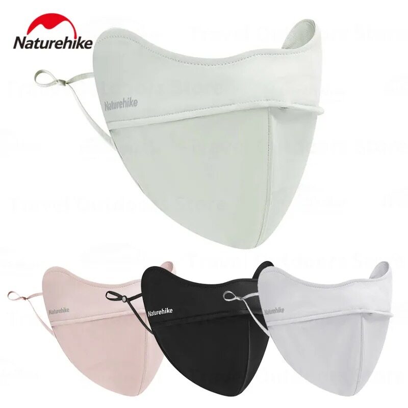 Naturehike Mặt nạ bảo vệ khỏi ánh mặt trời ngăn chặn tia ngoại tử có thể giặt Mặt nạ chống nắng Mặt nạ chống tia cực tím làm mát tái sử dụng thể thao ngoài trời bảo vệ mặt nạ ngủ