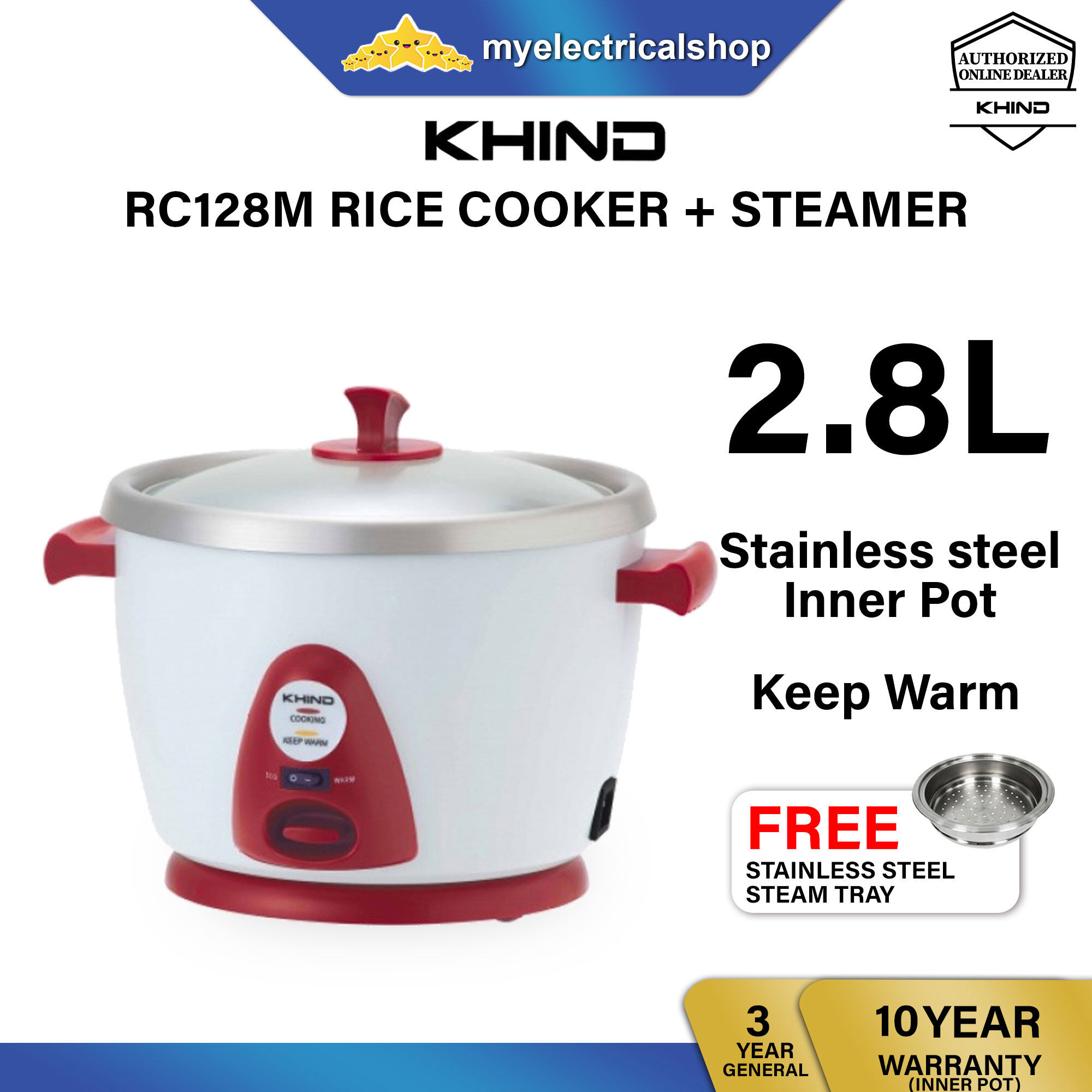 khind buffalo rice cooker