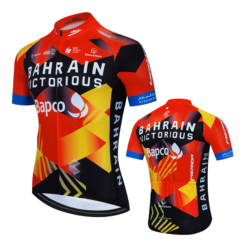 2023 New Tour de France Team Cycling Jerseys Men's Short Breathable Bicycle Clothing Summer Quick Dry Road Bike Wear Racing Shirt
